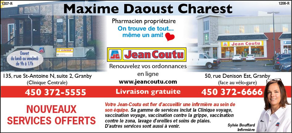 Pharmacie Jean Coutu – Les Galeries des Monts